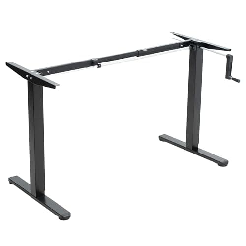VIVO VIVO Compact Hand-Crank Standing Desk Frame