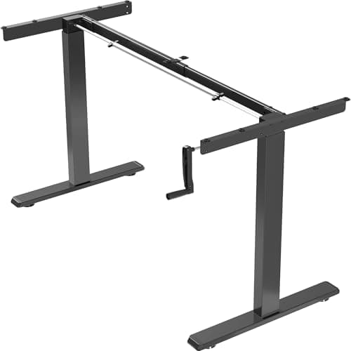 VIVO VIVO Manual Hand-Crank Standing Desk Frame