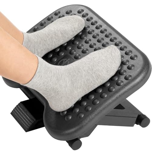 HUANUO HUANUO Adjustable Foot Rest with Tilt and Massage Surface