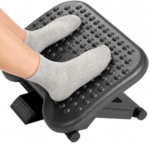 HUANUO HUANUO Adjustable Foot Rest with Tilt and Massage Surface