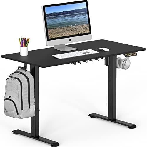 SHW SHW 48-Inch Electric Height-Adjustable Desk